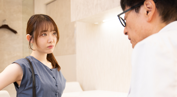 定期健診をしている様子