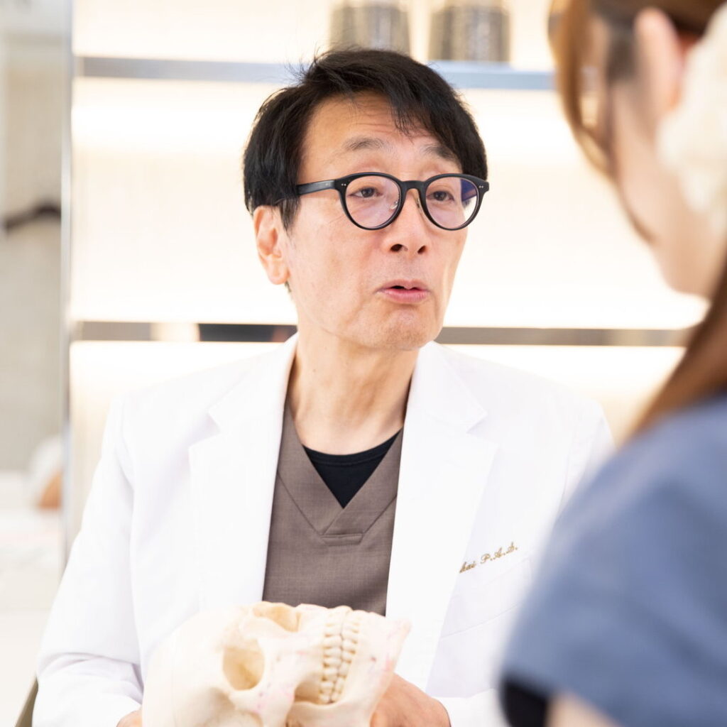 顔の骨切り手術の診察