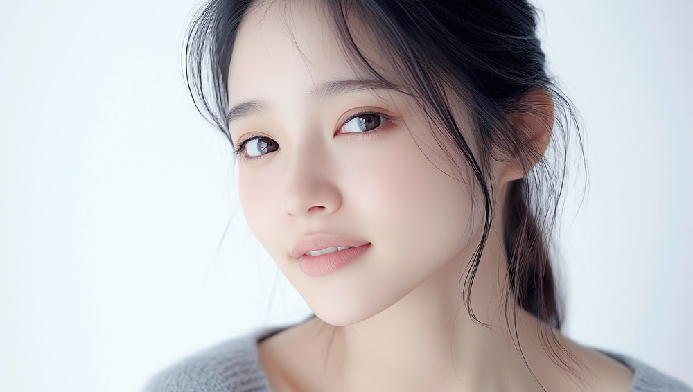 人中短縮を受けた女性のイメージ