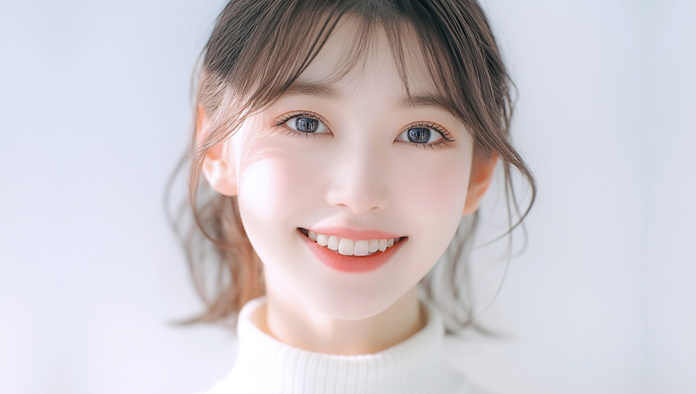 フェイスリフトを受けた女性