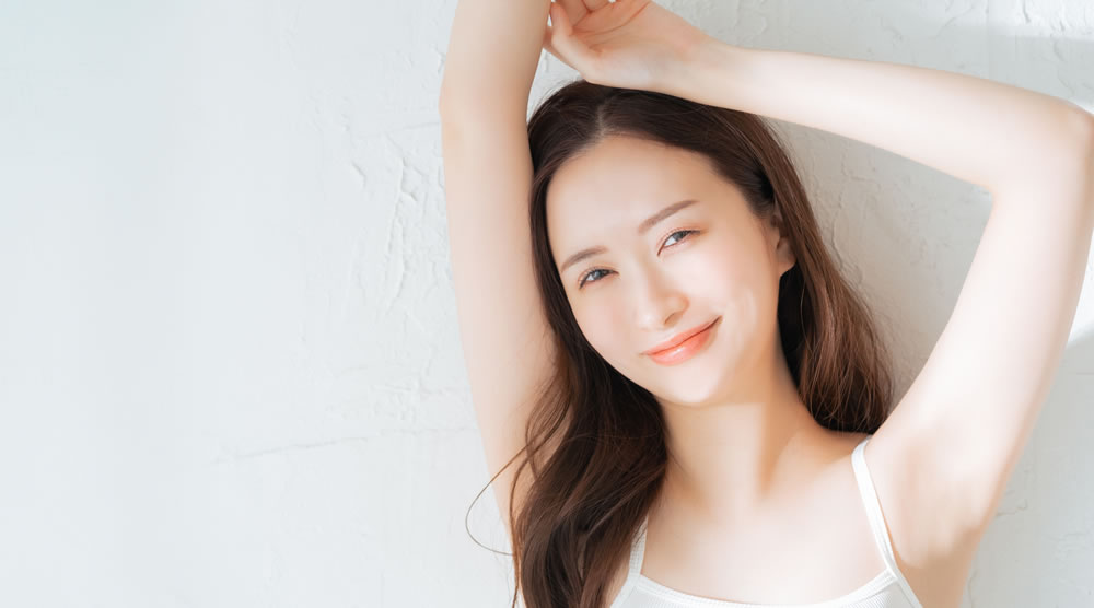 わきが治療を受けた女性